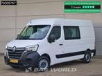Renault Master 135PK Dubbel Cabine L2H2 LED Airco Cruise Eur, Auto's, Bestelauto's, Gebruikt, Euro 6, 4 cilinders, Renault