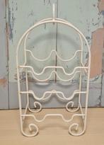 Vintage wijnrek smeedijzer, Huis en Inrichting, Woonaccessoires | Wijnrekken, Ophalen, Gebruikt