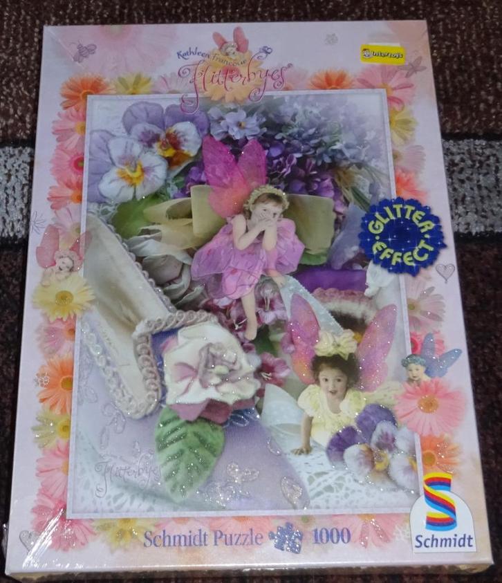 Legpuzzel Schmidt – 1000 stukjes – Flitterbyes - Nieuw, Hobby en Vrije tijd, Denksport en Puzzels, Nieuw, Legpuzzel, 500 t/m 1500 stukjes