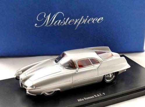 Alfa Romeo BAT 9 silver (1:43, Masterpiece made by Autocult), Hobby en Vrije tijd, Modelauto's | 1:43, Nieuw, Auto, Overige merken