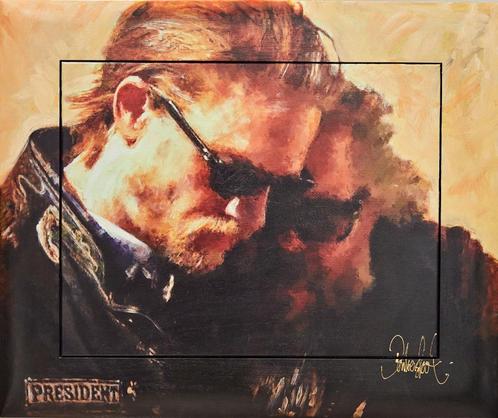 Sons of Anarchy giclee Peter Donkersloot, Antiek en Kunst, Kunst | Schilderijen | Modern, Ophalen of Verzenden