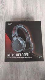 Acer nitro headset nhw820, Nieuw, Ophalen of Verzenden, Over-ear, Gaming headset