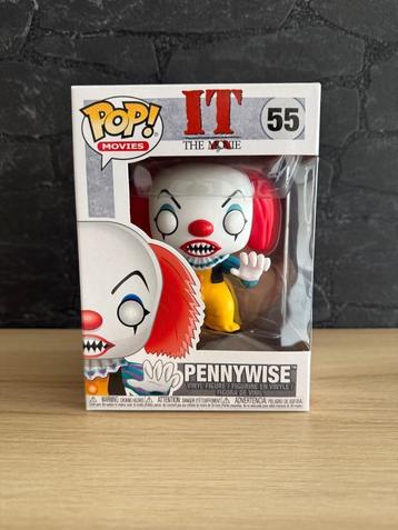 PENNYWISE #55 FUNKO POP! NEW! MOVIE IT! COLLECTORS EDITION beschikbaar voor biedingen