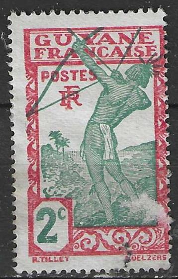 Frans-Guyana 1929/1938 - Yvert 110 - Pijl en Boog (ZG) beschikbaar voor biedingen