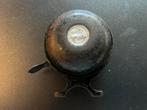 Antieke gietijzeren fietsbel - Zwart, Fietsen en Brommers, Fietsaccessoires | Fietsbellen, Ophalen of Verzenden, Gebruikt
