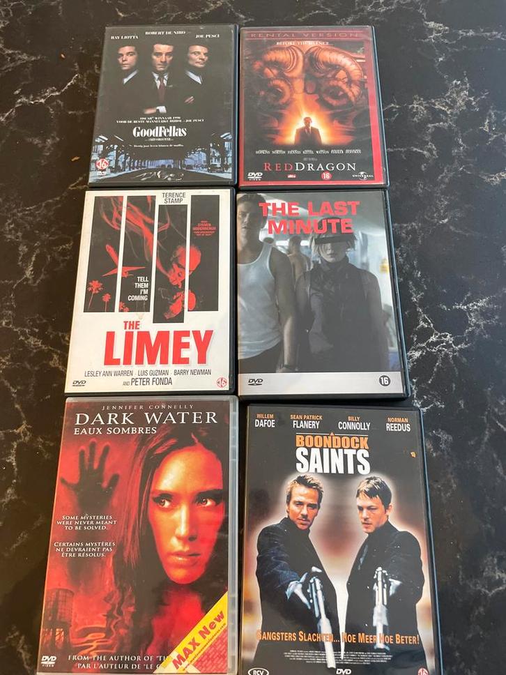 DVD Collectie: Actie, Drama, Horror, Cd's en Dvd's, VHS | Film, Gebruikt, Actie en Avontuur, Vanaf 16 jaar, Ophalen of Verzenden