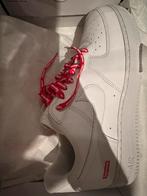 Nike air force 1 x supreme maat 46 nieuw, Kleding | Heren, Schoenen, Wit, Nieuw, Ophalen of Verzenden, Nike Air Force