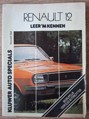 Renault 12 Leer 'm kennen Kluwer Auto Specials. beschikbaar voor biedingen