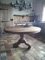 Ronde kloostertafel/eettafel 140x78h., Huis en Inrichting, Tafels | Eettafels, Gebruikt, Ophalen of Verzenden, Vijf personen of meer