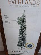 Kunstkerstboom Everlands Pencil Pine Snowy 240 h, Diversen, Ophalen of Verzenden, Zo goed als nieuw