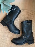Frye bikerboots 45 western boots rubber wol gevoerd, -, Zwart, -, Boots