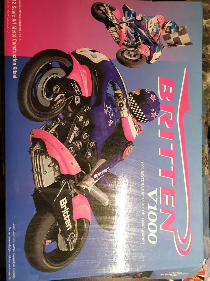 Britten V-1000 helaas niet compleet., Hobby en Vrije tijd, Modelbouw | Auto's en Voertuigen, Gebruikt, Overige typen, Groter dan 1:32