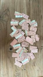 Treinkaartjes 200 stuks, Ophalen of Verzenden, Zo goed als nieuw, Trein
