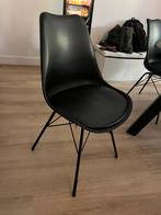 Eetkamer stoelen gebruikt, Huis en Inrichting, Ophalen, Gebruikt, Zwart, Vier