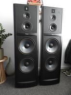 High-End Infinity Kappa 100 speakerzuilen (148cm, 63kg ps!), Zo goed als nieuw, 120 watt of meer, Front, Rear of Stereo speakers
