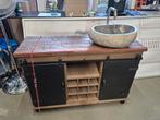 Dressoir met wasbak, Tuin en Terras, Ophalen, Zo goed als nieuw, Vrijstaand