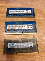 Diverse geheugen strips voor een laptop., Ophalen of Verzenden, Zo goed als nieuw, DDR3, Laptop