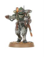 Auxilia companion with augury scanner on sprue 30k, Hobby en Vrije tijd, Wargaming, Ophalen of Verzenden, Zo goed als nieuw, Warhammer