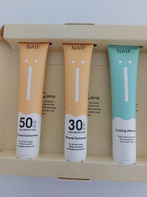 Naïf Sun Care pakket (2 stuks), Sieraden, Tassen en Uiterlijk, Uiterlijk | Lichaamsverzorging, Nieuw, Zonnebrand of After Sun