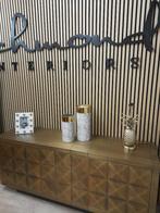 dressoir goud model Collada van Richmond Interiors *SALE*, Ophalen, Richmond Interiors, Nieuw, 25 tot 50 cm