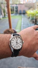 King seiko high beat 45-7001, Seiko, Staal, Met bandje, Polshorloge