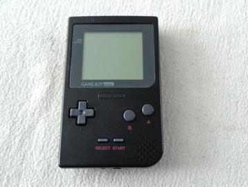 Gameboy Pocket zwart beschikbaar voor biedingen