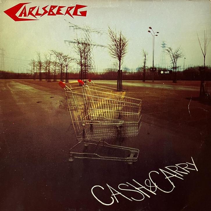 LP Carlsberg - Cash & carry (1980), Cd's en Dvd's, Vinyl | Rock, Gebruikt, Poprock, 12 inch, Ophalen of Verzenden