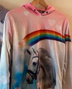 Paardenprint Hoodie - Maat S, Ophalen of Verzenden, Zo goed als nieuw, Maat 36 (S), Overige kleuren