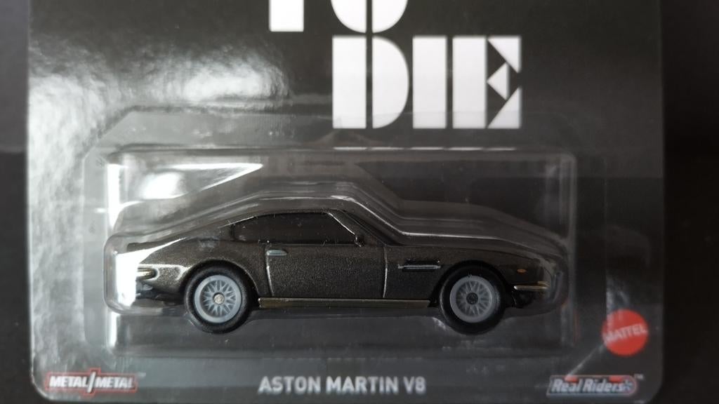 Aston Martin V8 James Bond 007  Hot Wheels Premium Pol, Auto, Verzenden, Nieuw, Mattel