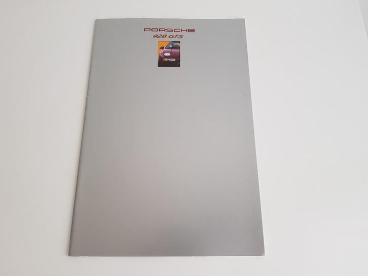 PORSCHE - 928 GTS brochure + Datenblatt - 1992, Boeken, Auto's | Folders en Tijdschriften, Porsche, Ophalen of Verzenden