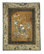 Borduurwerk, China, Qing dynastie, Ophalen of Verzenden
