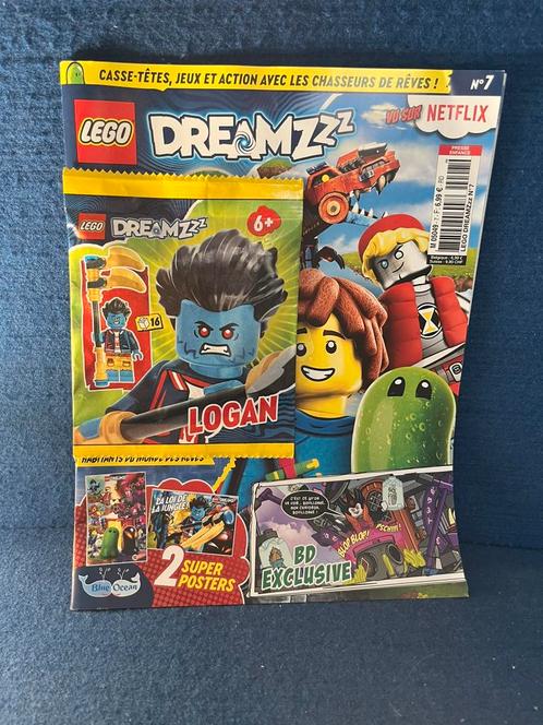 Lego Dreamzzz magazine - Minifiguur Logan, Kinderen en Baby's, Speelgoed | Duplo en Lego, Nieuw, Lego, Complete set, Ophalen of Verzenden