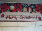 kerst deurmat kleedje Merry Christmas afm 118x38cm, Diversen, Kerst, Ophalen of Verzenden, Nieuw