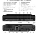 HP PRODESK 400 G6 MINI PC. (NIEUWSTAAT), Computers en Software, Desktop Pc's, Ophalen, Zo goed als nieuw, SSD