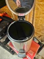 Brabantia prullenbak, Ophalen, Gebruikt, Rvs, Minder dan 50 cm