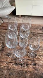 Wijnglazen Crystal , 8 stuks. AH, Ophalen, Zo goed als nieuw, Overige typen