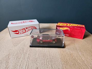 Hot Wheels RLC Exclusive 1991 BMW M3 rood beschikbaar voor biedingen