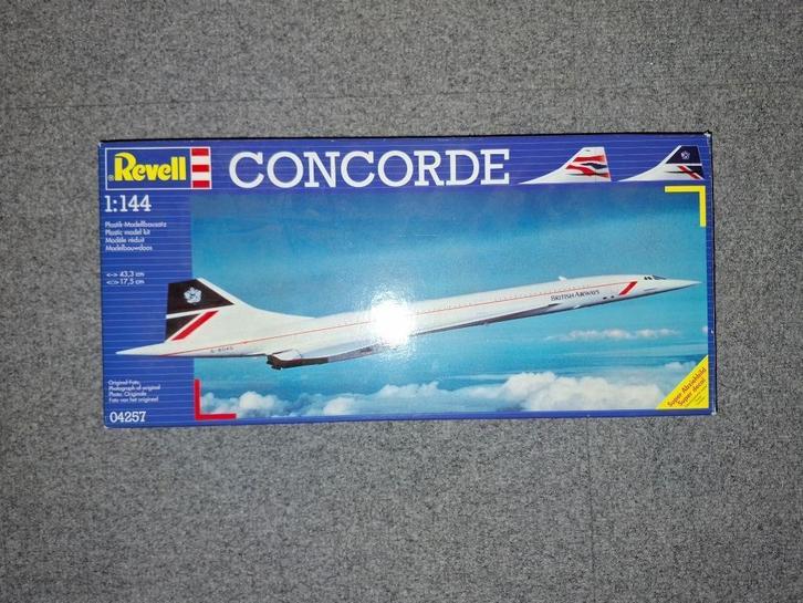 1/144 Revell 04257 Concorde British Airways, Hobby en Vrije tijd, Modelbouw | Vliegtuigen en Helikopters, Gebruikt, Vliegtuig
