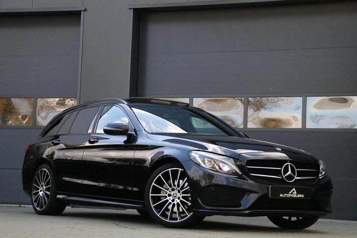 Mercedes C-klasse Estate 180 AMG Sport NightPakket Panodak 3, Auto's, Mercedes-Benz, Bedrijf, Te koop, C-Klasse, 360° camera, ABS