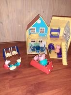 Peppa Big huis, camper en school, Ophalen, Gebruikt, Poppenhuis