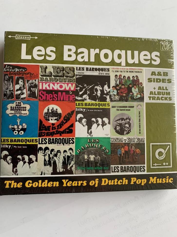 Les Baroques - Golden Years Of Dutch Pop Music A&B Sides 2cd, Cd's en Dvd's, Cd's | Rock, Nieuw in verpakking, Poprock, Ophalen