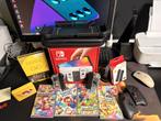 Switch OLED wit + veel extra’s & games – compleet, Spelcomputers en Games, Spelcomputers | Nintendo Switch, Ophalen, Zo goed als nieuw