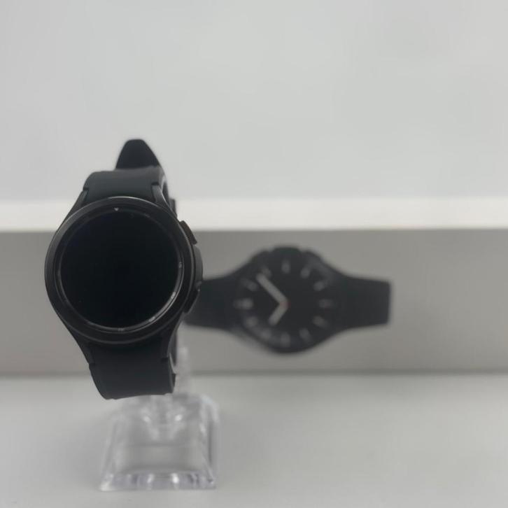 Samsung Galaxy Watch 4 Classic 46mm Zwart, Sieraden, Tassen en Uiterlijk, Smartwatches, Zo goed als nieuw