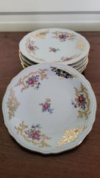 Petit four 6 bordjes Zeh Scherzer porselein, Ophalen of Verzenden