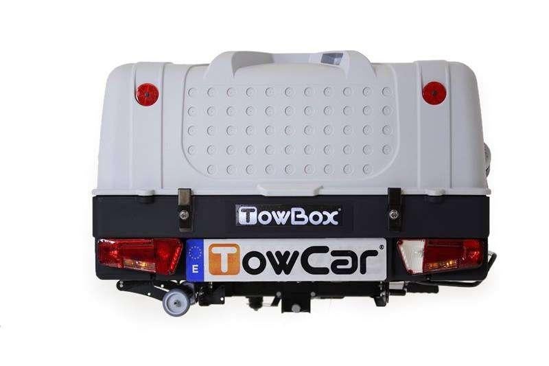 TowBox V1 Trekhaakkoffer (vanaf €3 p/dag) extra bagage!, Auto diversen, Dakkoffers, Ophalen of Verzenden, Zo goed als nieuw