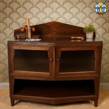 Antieke Art Deco Amsterdamse School Dressoir (coromandel) beschikbaar voor biedingen