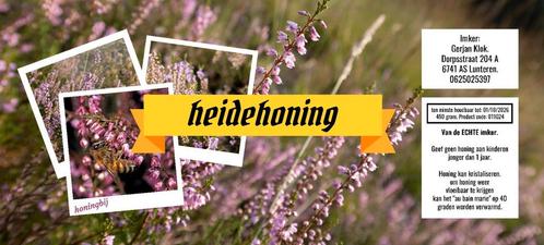 heidehoning direct van de imker, Diversen, Levensmiddelen, Ophalen of Verzenden
