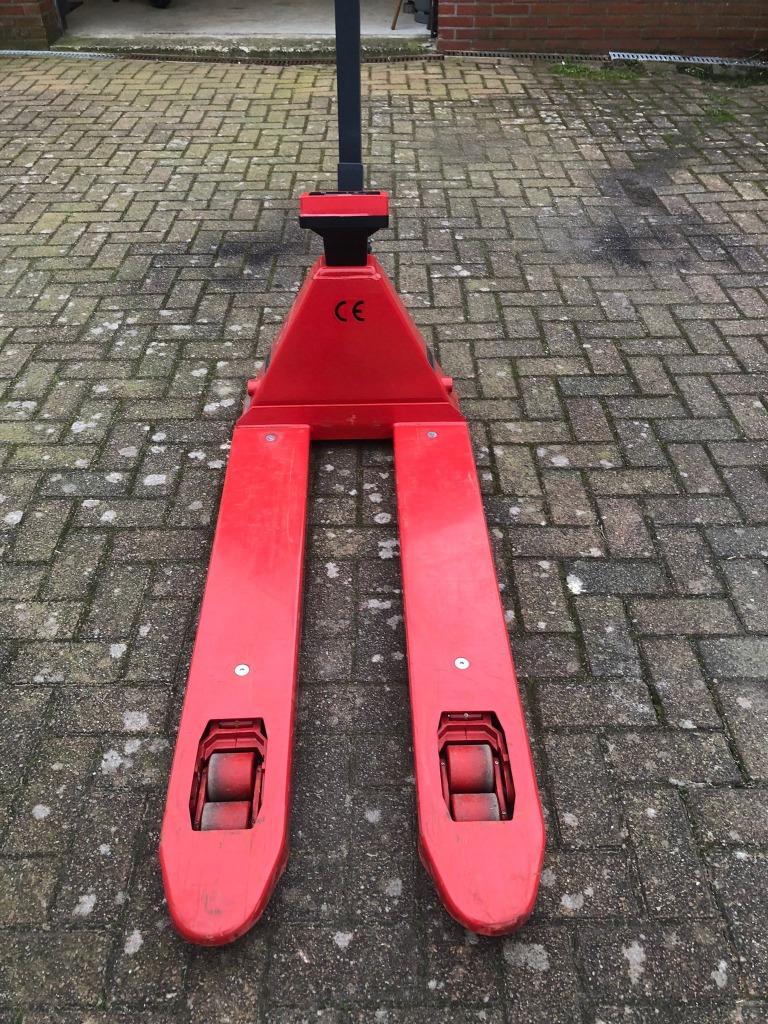 Palletwagens, Ophalen, Gebruikt