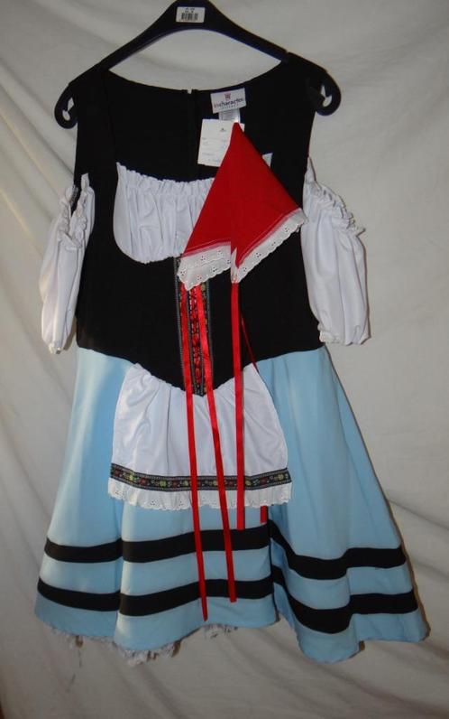 Leuke blauw/wit/zwart/rode TIROLER/DIRNDL/ALPENMEISJE jurk, Kleding | Dames, Carnavalskleding en Feestkleding, Nieuw, Kleding