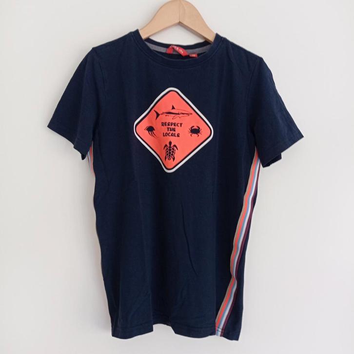 TYGO & vito navy / donkerblauw maat 146/152, Kinderen en Baby's, Kinderkleding | Maat 146, Gebruikt, Jongen, Shirt of Longsleeve